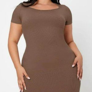 Ribbed Bodycon Dress